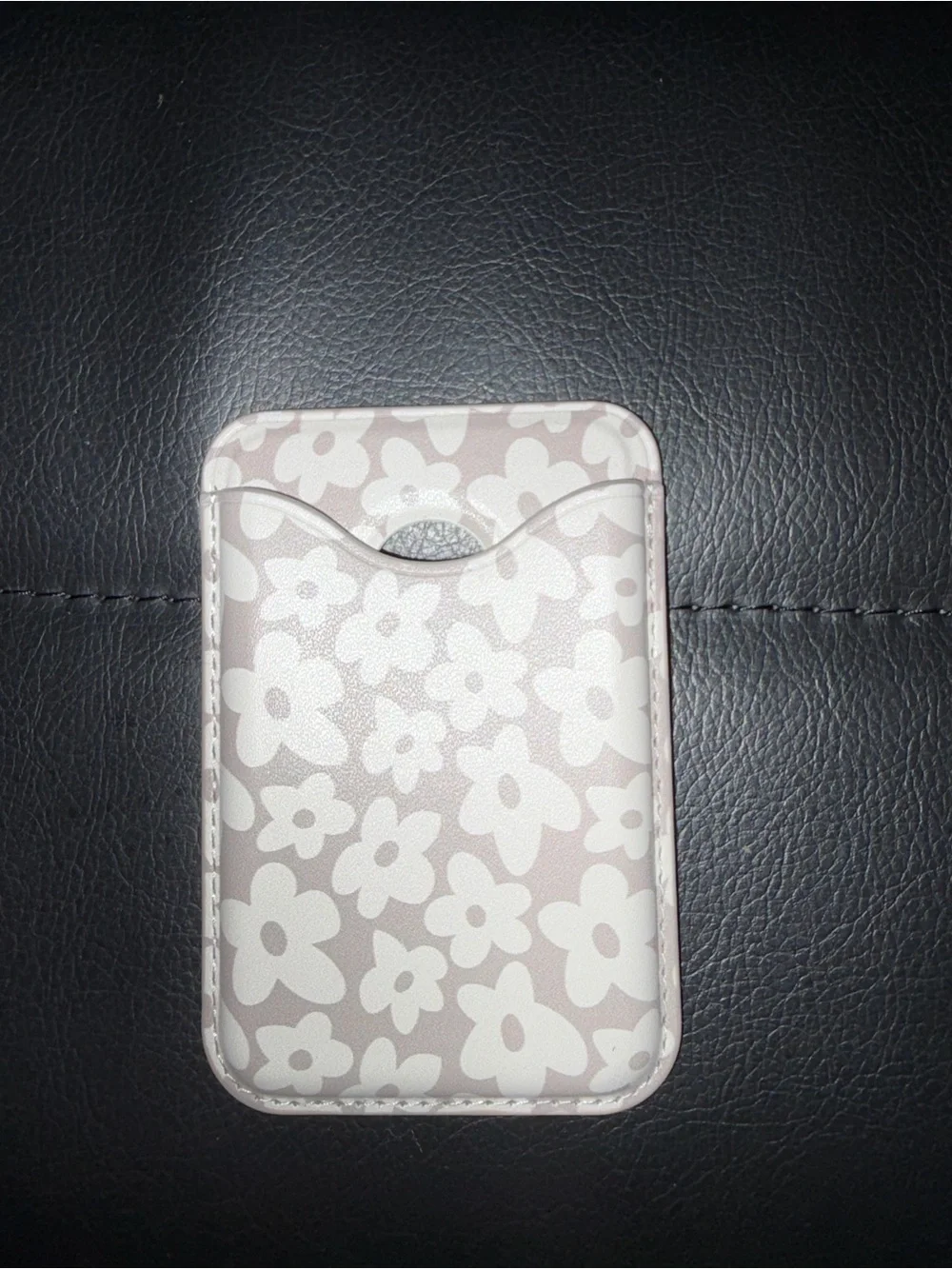 Floral Card Holder Stick-On Wallet